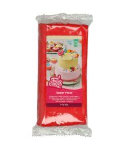 Funcakes rolfondant Fire Red 1kg