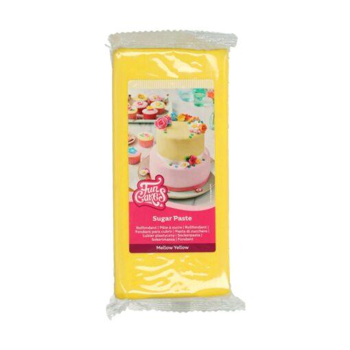Funcakes rolfondant Mellow Yellow 1kg