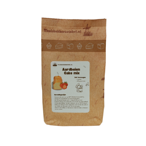 Aardbeiencake mix
