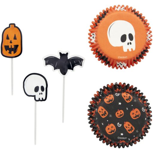 Wilton Baking Cups Kit Spook/ Halloween Set/72