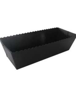 Bakvorm Karton - Zwart -per 5- 20x 7x 6cm