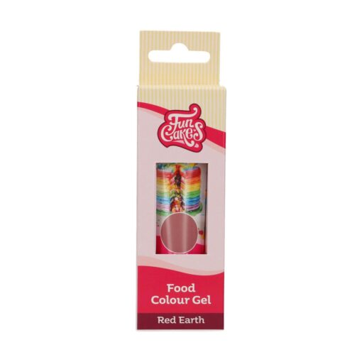 FunCakes Eetbare Kleurstof Gel Red Earth 30 g