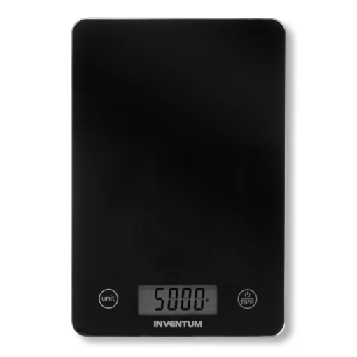 Inventum Keukenweegschaal - Tot 5 kilo - Zwart