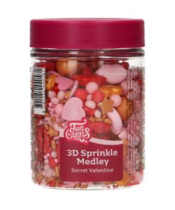 FunCakes 3D Sprinkle Medley - Secret Valentine 70g